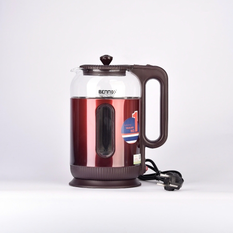 Ấm Siêu Tốc Đun Nước Kèm Chức Năng Ủ Ấm BENNIX BN-6116EK, Dung tích 2L