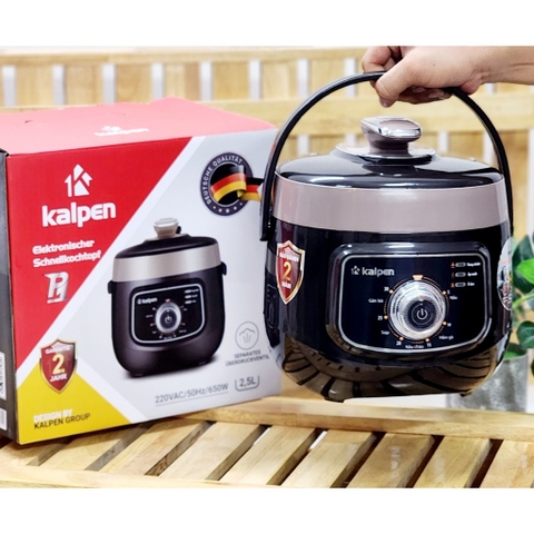Nồi áp suất mini cao cấp đa chức năng KALPEN P1 - 2,5L