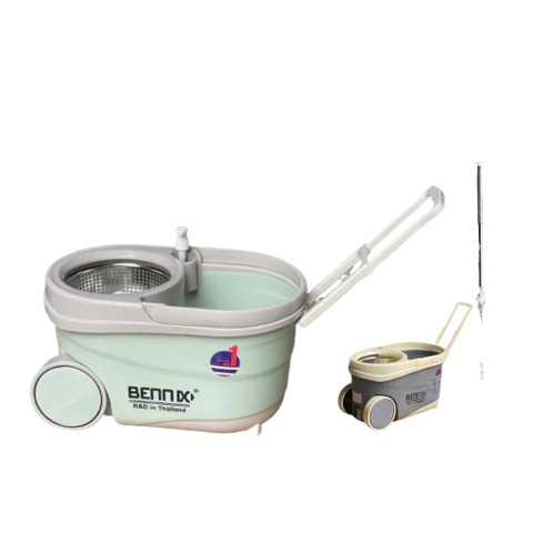 Bộ Chổi Lau Nhà Nhập Khẩu Bennix Thailand BN-888SM, Tặng kèm chai xịt