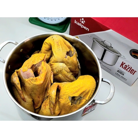 Nồi Lẻ Inox 304 Liền Khối Size 18-20-24-30Cm KALPEN Kazler KZ18/20/24/30