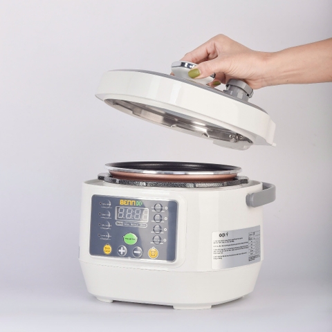 Nồi Áp Suất Điện Tử Đa Năng Bennix BN-25P, Dung Tích 2,5L, Bảo Hành 12 tháng