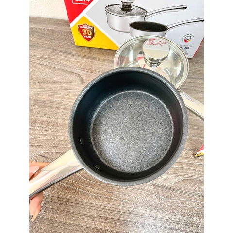 Bộ Nồi Chảo Cho Bé Ăn Dặm, Inox Liền Khối KALPEN BB14-14cm, Bảo hành 30 năm