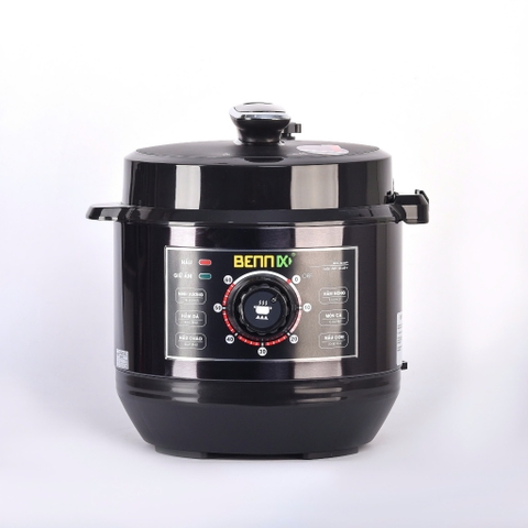 Nồi Áp Suất Điện Dạng Cơ, Lòng Niêu 6L Bennix BN-60P, Bảo Hành 1 Năm
