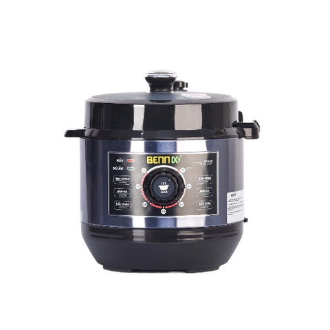 Nồi Áp Suất Điện Dạng Cơ, Lòng Niêu 6L Bennix BN-60P, Bảo Hành 1 Năm