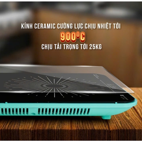 Bếp Từ Đơn Kalpen IK2, Công Suất 2200W, Bảo Hành 2 Năm