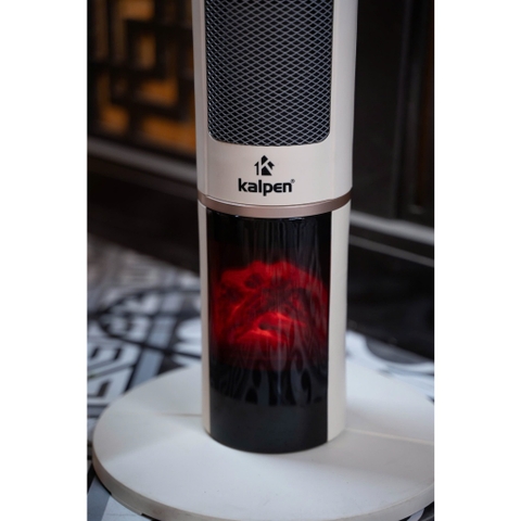 Quạt sưởi gốm điện tử, Công nghệ AI, ion diệt khuẩn chống khô da KALPEN E10