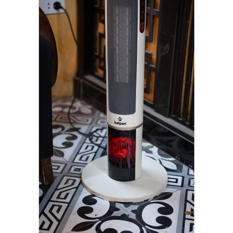 Quạt sưởi gốm điện tử, Công nghệ AI, ion diệt khuẩn chống khô da KALPEN E10