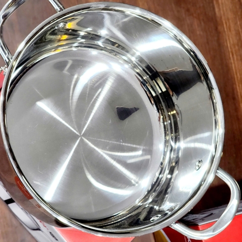 Nồi Lẻ Inox 304 Liền đáy Kalpen Kampfer KF18/KF20/KF24, Bảo hành 30 năm