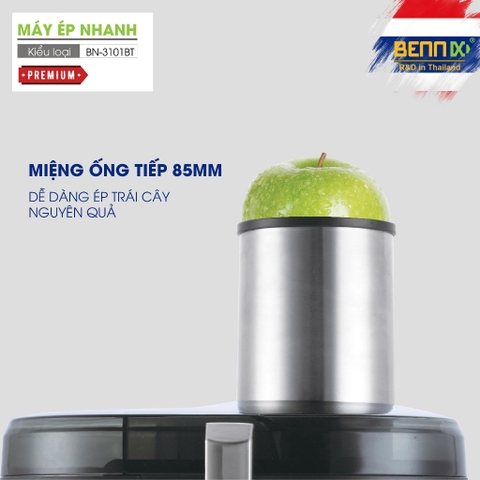 Máy ép nhanh, ép trái cây nguyên quả BENNIX BN-3101BT, 1200W, Bảo hành 12 tháng