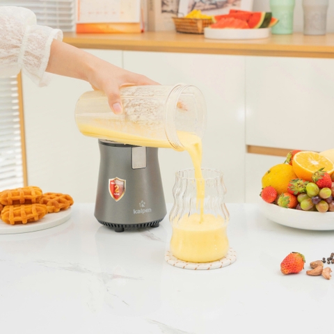 Máy Xay Sinh Tố Đa Năng KALPEN B10, kèm 2 bình thể thao, Công Suất 500W