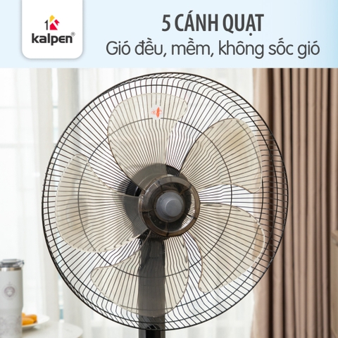 Quạt điện, Quạt cây đứng có điều khiển từ xa KALPEN F10/ F11, Bảo hành 2 năm
