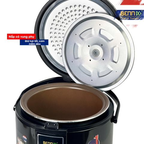 Nồi Cơm Điện Lòng Niêu Dày Bennix BN-180QX/ 018RC, Dung Tích 1,8L Phù Hợp 4-6 NgườI Ăn