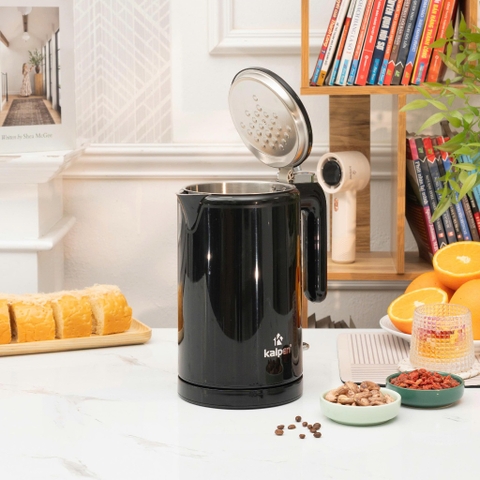 Ấm Đun Nước Siêu Tốc 2 Lớp Kalpen KK97 (1.7L) – An Toàn, Đun Nhanh, Tiết Kiệm Điện