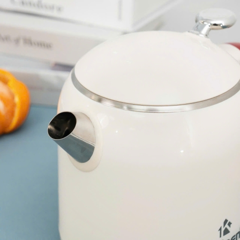 Ấm siêu tốc mini 1L-1355W Kanpen KK61, Bảo hành 24 tháng
