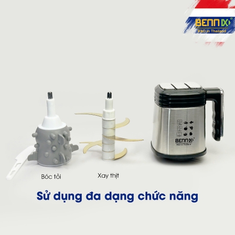 Máy xay công nghiệp đa năng 1200W BENNIX BN-80MG/ BN-88MG, Bảo hành 1 năm