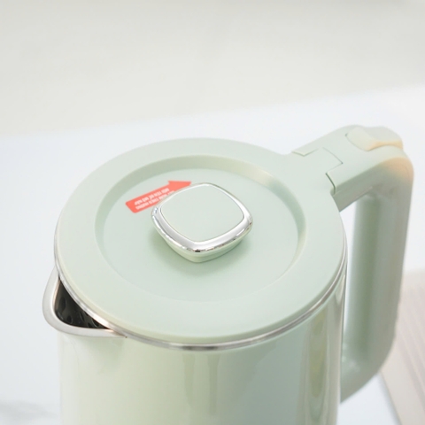 Ấm đun nước siêu tốc 3 lớp 1,8L KALPEN KK96/ AR17, Bảo hành 2 năm