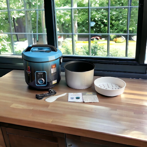 Nồi cơm điện 6-8 người ăn,dung tích 2,8 lít- Hàng chính hãng BENNIX bảo hành 12 tháng