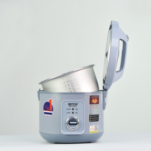 Nồi cơm điện BENNIX BN-12NK, dung tích 1,2 lít