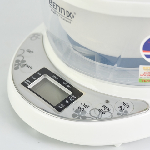 Nồi Chưng Yến, nấu cháo cho bé dung tích 0,7lít BENNIX BN-07SLC - Bảo hành 2 NĂM