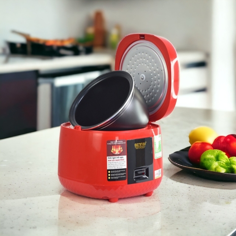 Nồi cơm điện BENNIX lòng niêu siêu dày BN-018HC, dung tích 1,8 lít