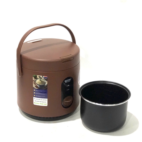 Nồi Cơm Điện Mini Bennix BN-MRC08, Công Suất 200W, Dung Tích 0.8L Phù Hợp 1 - 2 Người Ăn