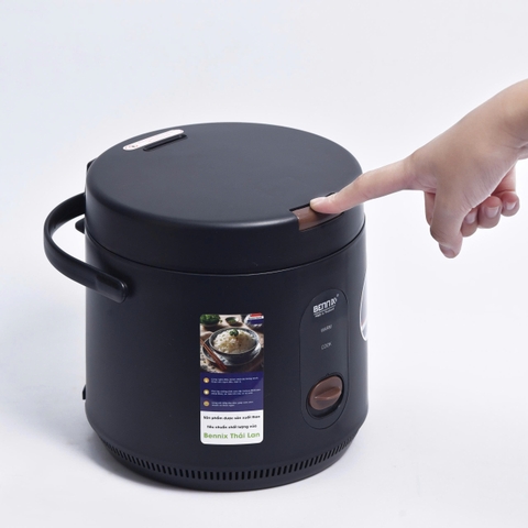 Nồi Cơm Điện Mini 0,8L Bennix Thailand BN-MRC08, Bảo hành chính hãng 12 tháng