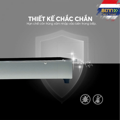 Bếp từ đơn âm cảm ứng cao cấp Bennix BN-188IH, Công suất 2200W