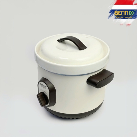Nồi Nấu Chậm Hầm Cháo cho bé, hầm gà, kho cá..Bennix BN-10Baby,Dung tích 1L