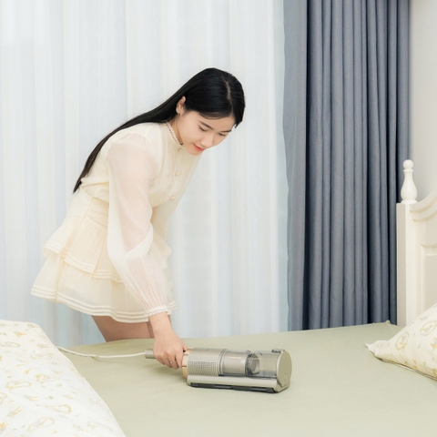 Máy hút bụi mịn giường nệm diệt khuẩn UV Kalpen V4, Bảo hành 2 năm