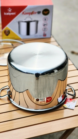 Nồi Luộc Gà Inox Liền Đáy Kalpen Kampfer KF30 - 30cm