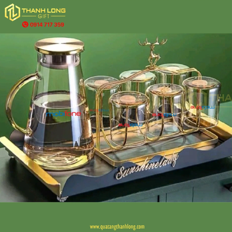 Bộ ly thủy tinh – Món quà Tết thời thượng không thể bỏ qua 2025