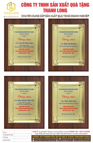 Quà tặng Thanh Long đồng hành cùng Sở Tài chính Đà Nẵng tại Hội nghị điển hình tiên tiến giai đoạn 2020 – 2025