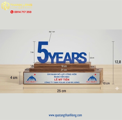 Kỷ niệm chương 5 năm đế gỗ