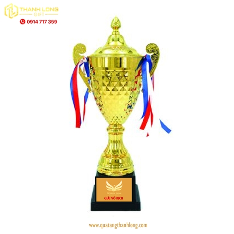 Cúp bóng đá kim loại - in logo theo yêu cầu -  GX2