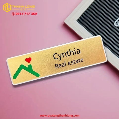 Bảng Tên Nhân Viên Cao Cấp Tạo Dấu Ấn Chuyên Nghiệp Và Đẳng Cấp