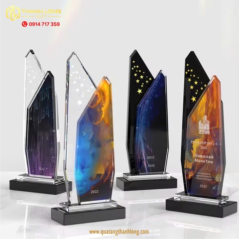 Cúp Pha Lê 2 lớp