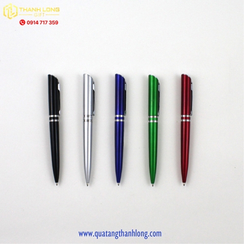 Bút bi in logo B15 thân màu