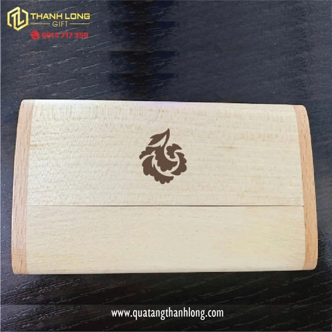 Hộp card visit Gỗ in - khắc logo theo yêu cầu