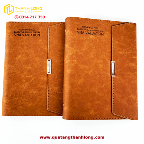 Sổ Da In Logo Theo Yêu Cầu - Dấu Ấn Riêng Cho Thương Hiệu Của Bạn