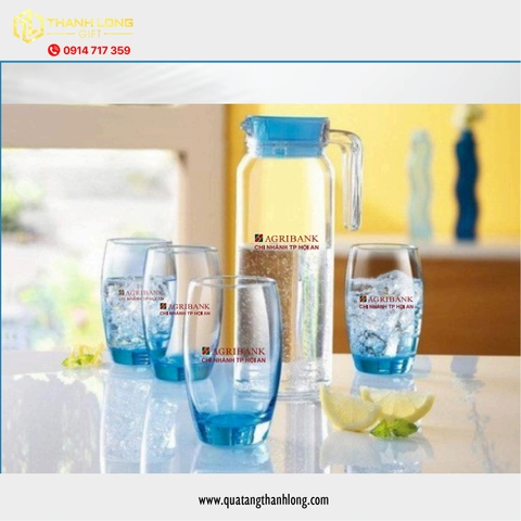 Bộ bình ly thủy tinh