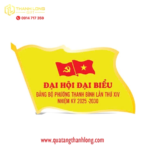 Huy hiệu lá cờ Đại Hội