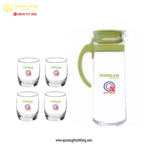 Bộ bình ly thủy tinh