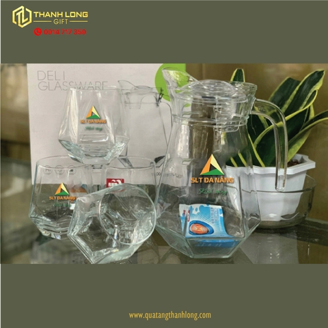 Bộ bình ly thủy tinh