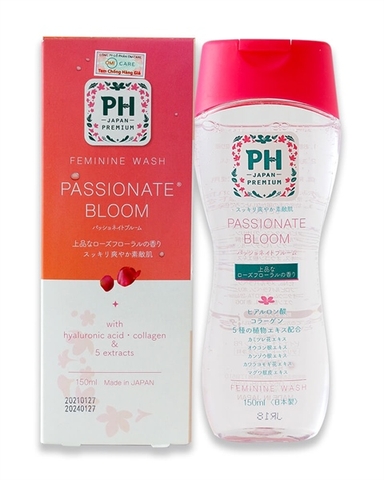 PH CARE - Dung dịch vệ sinh hoa hồng (hồng) (thùng 24)