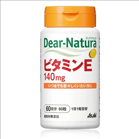 ASAHI - Vitamin E hữu cơ 60 ngày