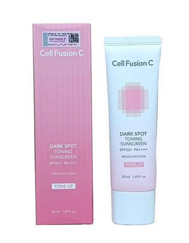 Kem Chống Nắng Cell Fusion C Nâng Tông Ráo Mịn Kiềm Dầu Brightening Tone Up Sunscreen 100 Spf50+ Pa ++++ 50ml-- HÀN QUỐC