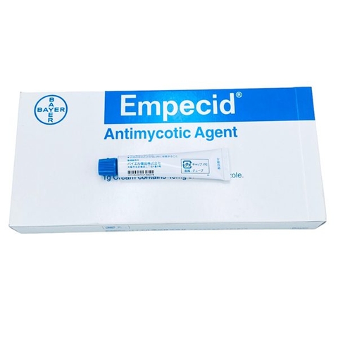 Kem Trị Nấm Âm Đạo Empecid 1% Bayer 10g - nguyên hộp
