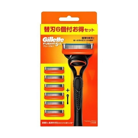 GILET - Bàn cạo + 6 lưỡi (hộp)