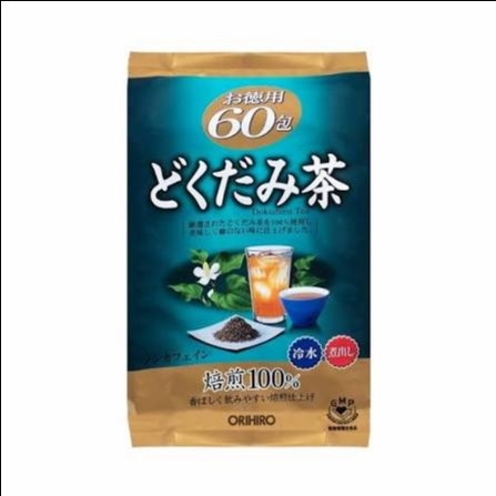 ORIHIRO - Trà diếp cá 60gói (thùng 24)