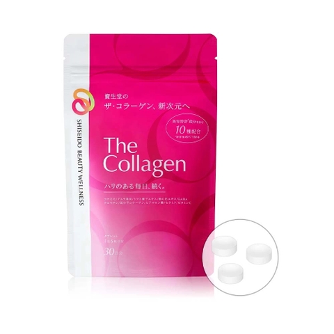 SHISEIDO - Collagen 126 vien (dang tui moi)